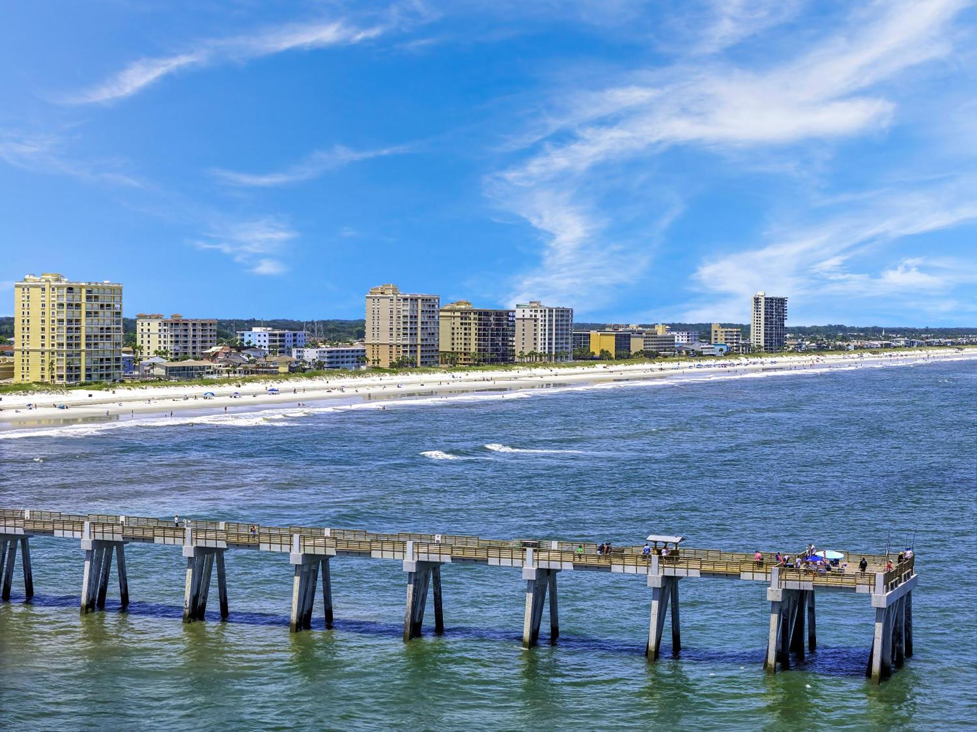 Hampton Inn Oceanfront Jacksonville Beach Exterior foto